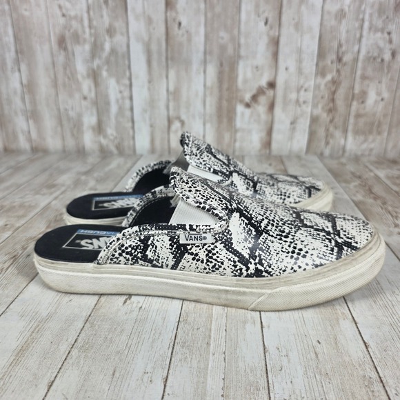 Vans Slip On Ultracush Mule Snake Print Women's Casual‎ Shoes - Picture 1 of 6